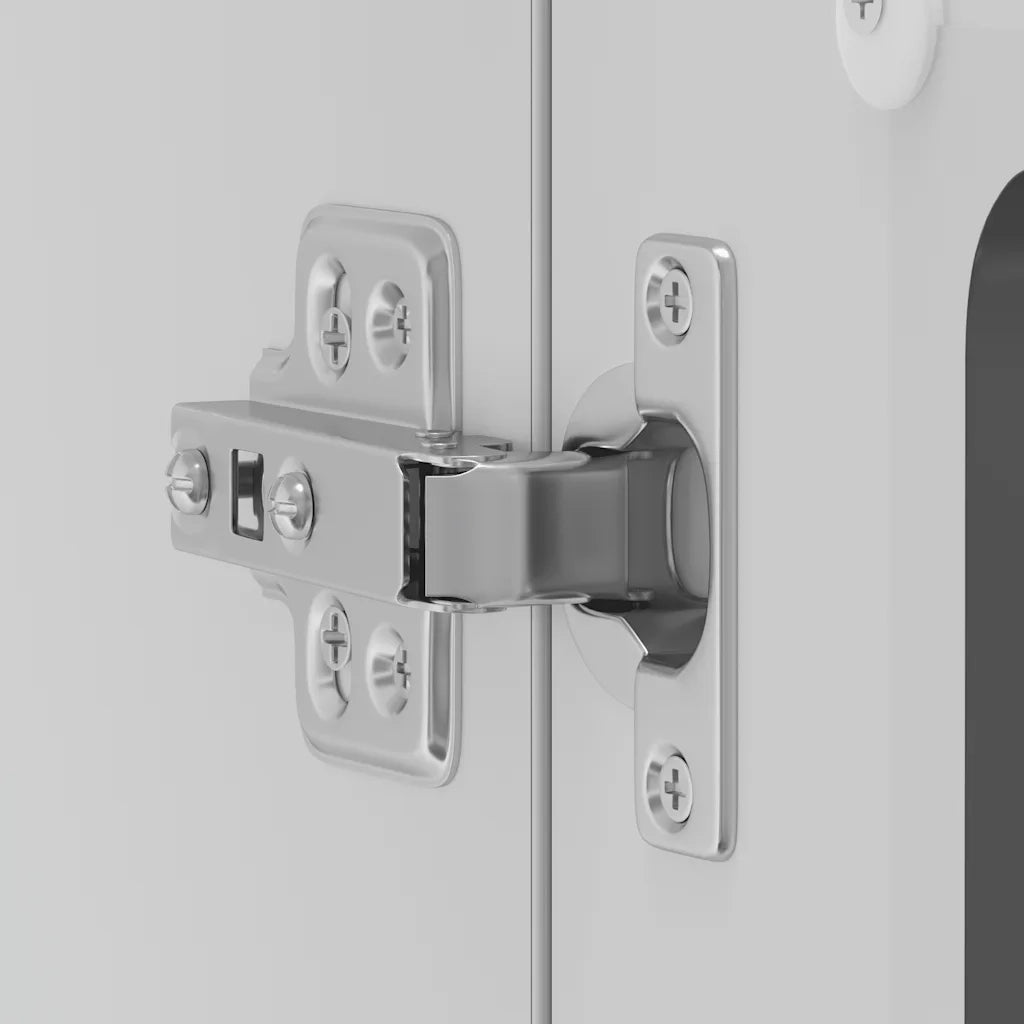 vidaXL Pensile da Cucina con Porta in Vetro Lucca Nero Truciolato