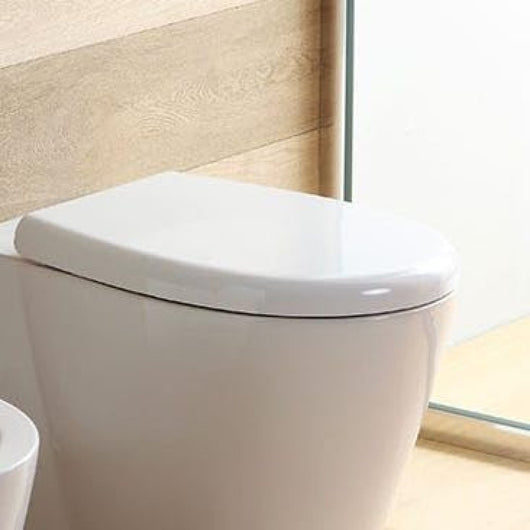 Sedile copri wc con soft close in termoindurente per delizia e m