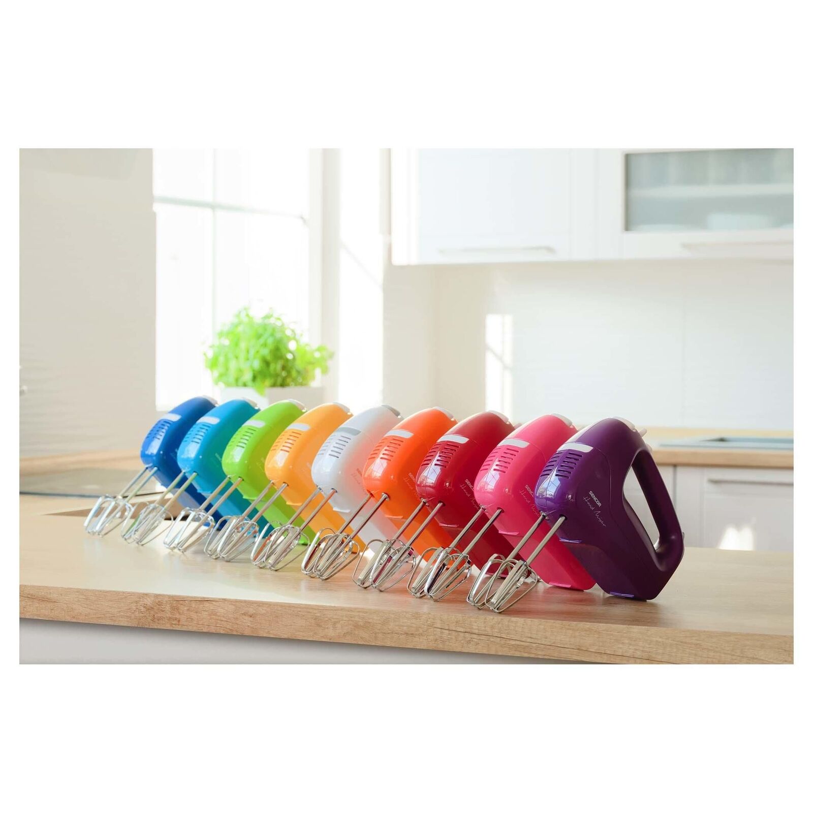 Sencor SHM 5404RD sbattitore Sbattitore manuale 200 W Rosso