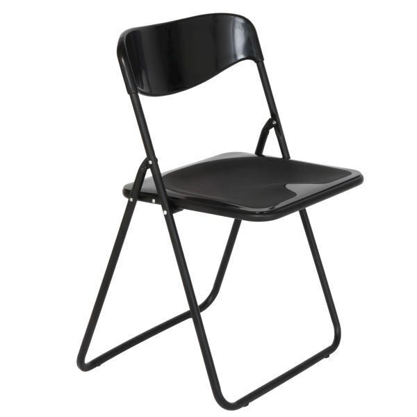 Metal Far Sedia Acciaio Poker New Nera