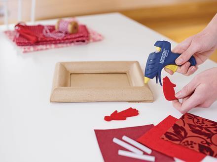 Rapid EG Point Pistola per colla a caldo Blu, Giallo