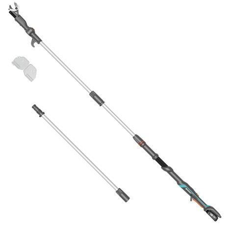 Gardena 14776-20 potatrice elettrica 2,8 cm 18 V Ioni di Litio Nero, Argento