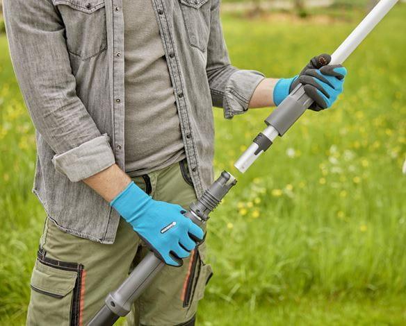 Gardena 14776-20 potatrice elettrica 2,8 cm 18 V Ioni di Litio Nero, Argento