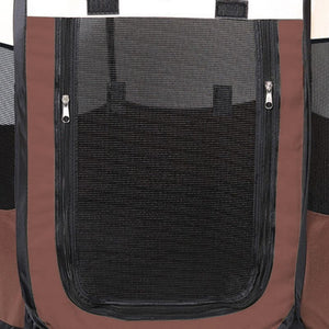 Valora RETE PER CANI/GATTI Pieghevole in Tessuto Marrone Design Resistente x20