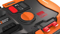 WORX WR155E tagliaerba Tagliaerba robotizzato Batteria Nero, Arancione