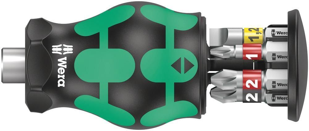 Wera Kraftform Kompakt Stubby Magazin 2 Cacciavite con punte multiple Cacciavite dritto