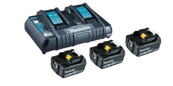 Makita 198458-6 batteria e caricabatteria per utensili elettrici Set batteria e caricabatterie