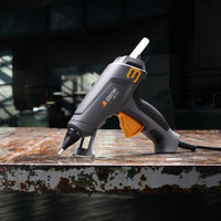 STEINEL Gluematic 3011 Koffer Klebepistole Pistola per colla a caldo Grigio, Arancione 45 W