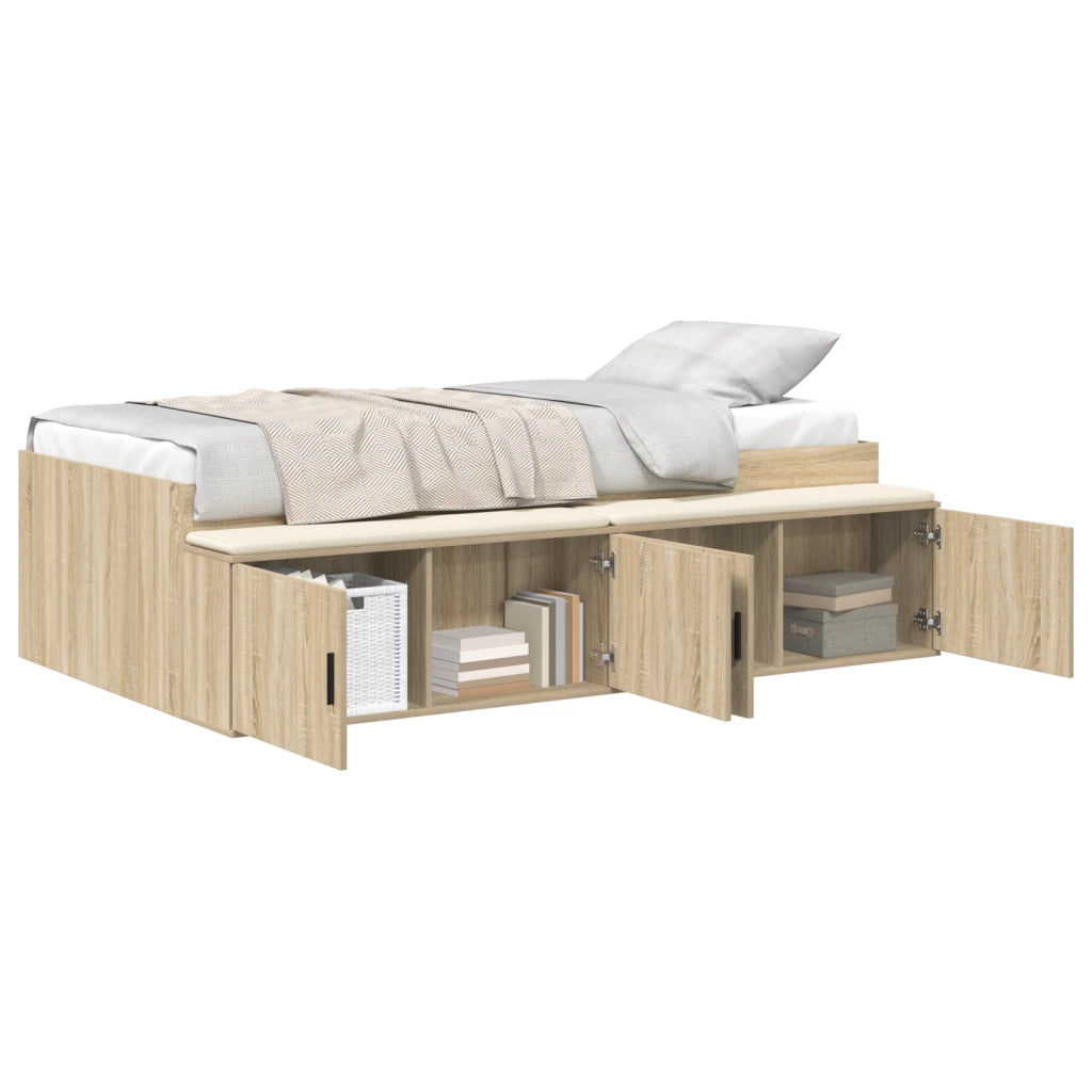 Rete contenitore Rovere Sonoma 75x190 cm
