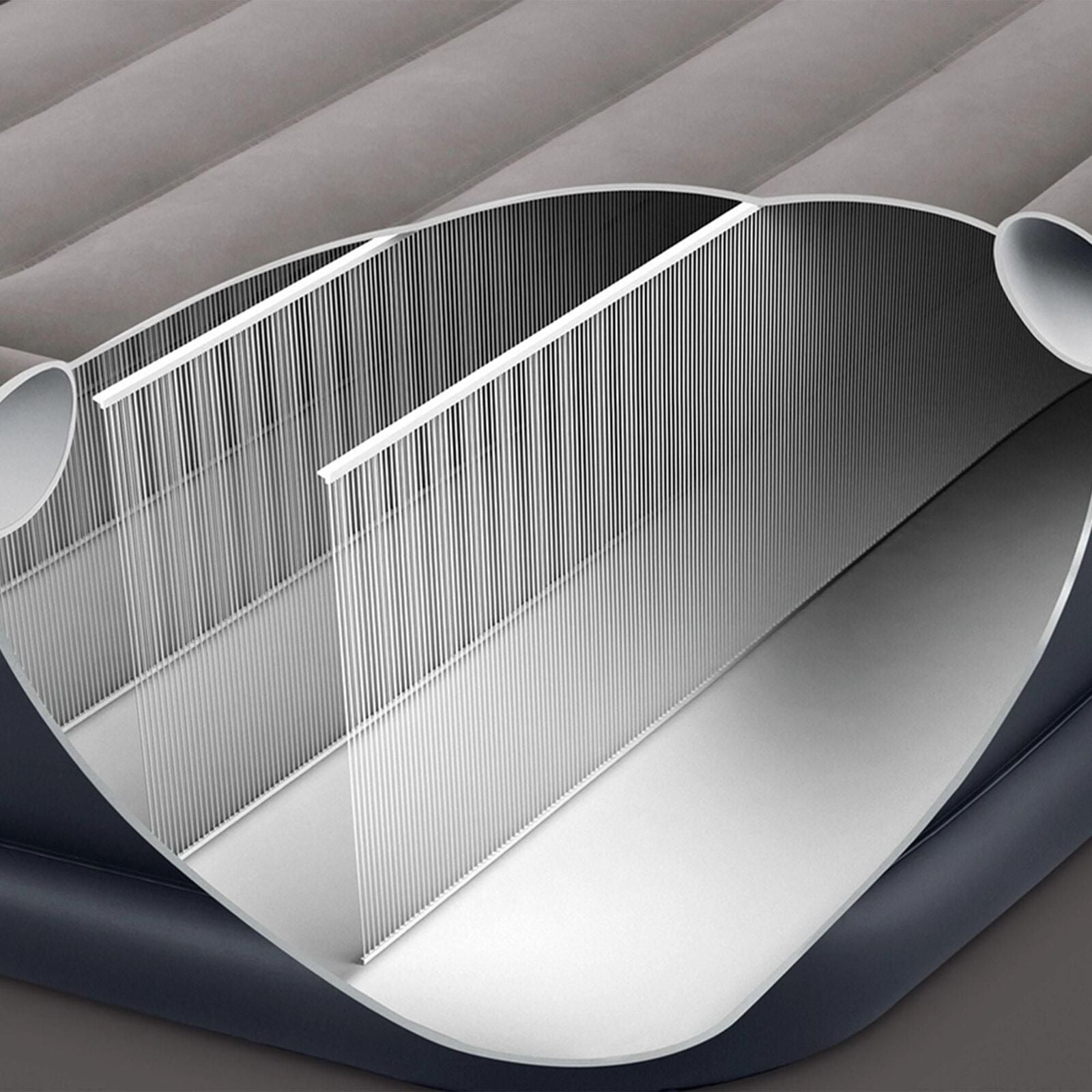 Intex 64132ND Materasso Dura-Beam Pillow Rest Deluxe Singolo Bicolore con Pompa Elettrica Incorporata 99x191x42 cm Single Singolo Versione 2023