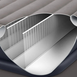 Intex 64132ND Materasso Dura-Beam Pillow Rest Deluxe Singolo Bicolore con Pompa Elettrica Incorporata 99x191x42 cm Single Singolo Versione 2023