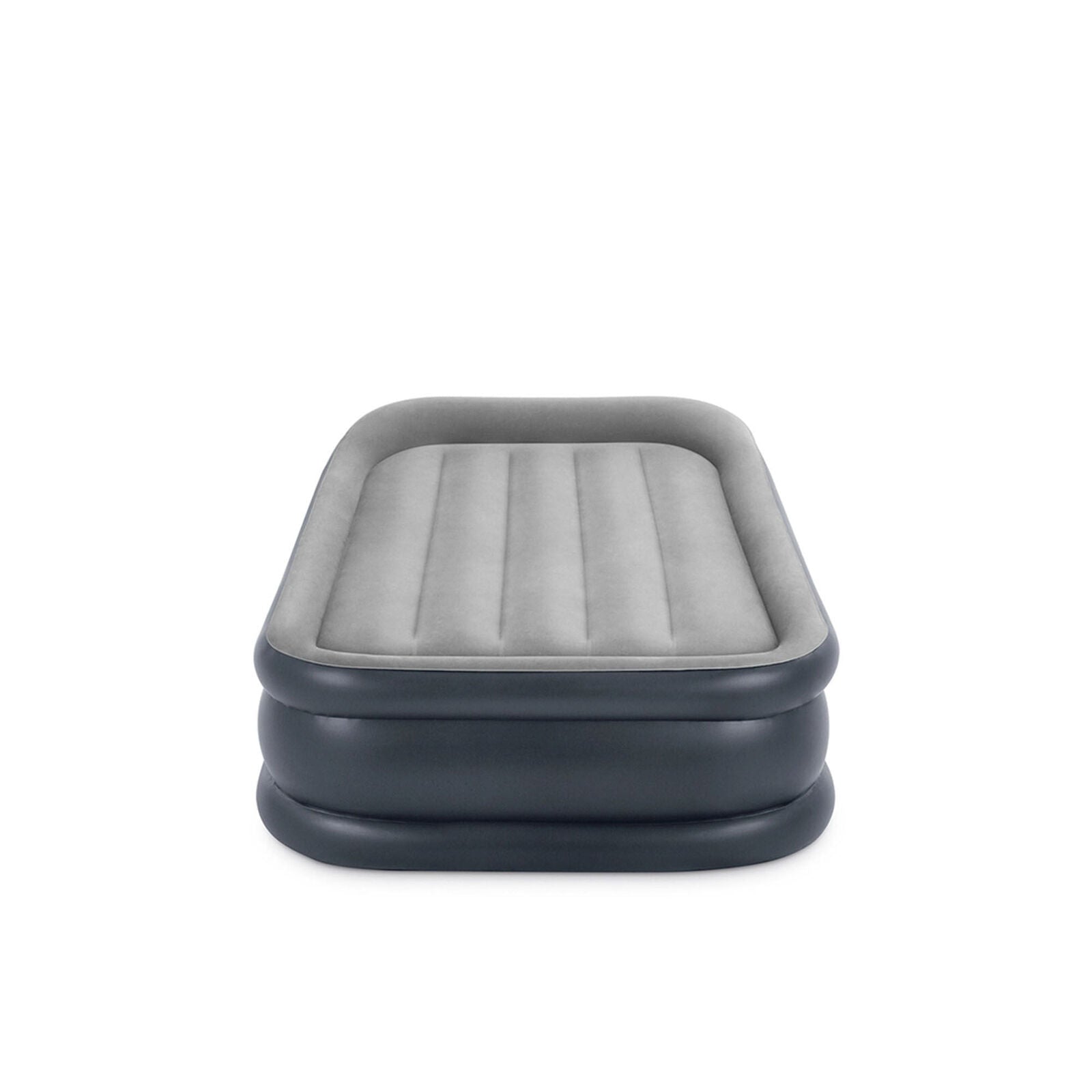 Intex 64132ND Materasso Dura-Beam Pillow Rest Deluxe Singolo Bicolore con Pompa Elettrica Incorporata 99x191x42 cm Single Singolo Versione 2023