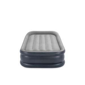 Intex 64132ND Materasso Dura-Beam Pillow Rest Deluxe Singolo Bicolore con Pompa Elettrica Incorporata 99x191x42 cm Single Singolo Versione 2023