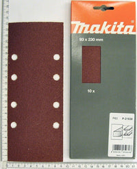 Makita P-31843 accessorio per levigatrici 10 pz Carta abrasiva