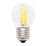 LAMPADINA LAMPADA LED FILAMENTO 4W LUCE CALDA 3000K E27 MKC LIGHT MINISFERA - Melchioni