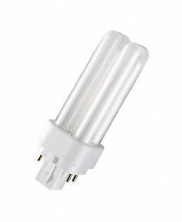 Osram DULUX D/E lampada fluorescente 13 W G24q-1 Bianco freddo