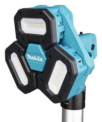 Makita DEADML814 luce da lavoro LED Nero, Verde, Stainless steel