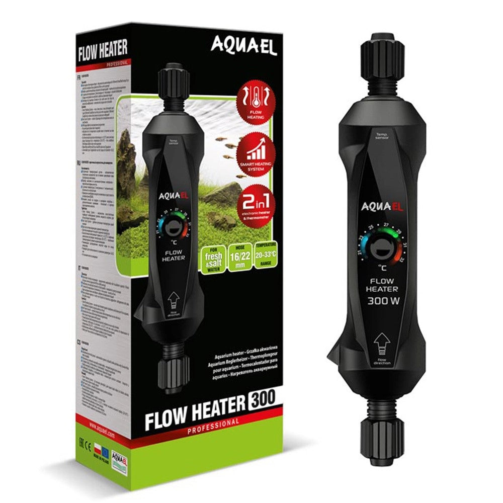 Aquael Flow Heater - Riscaldatore esterno per acquari Wattaggio Riscaldatori e lampade terrario: 300W