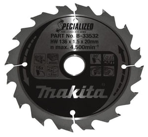 Makita B-33532 lama circolare 13,6 cm 1 pz