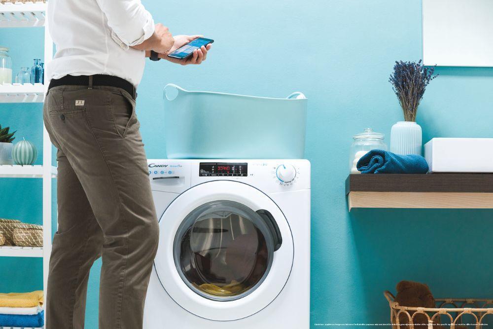 Candy Smart Pro CSO 1285TW4/1-S lavatrice Caricamento frontale 8 kg 1200 Giri/min Bianco