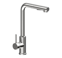 Miscelatore per cucina moderno in acciaio inox con doccia