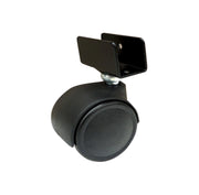 RUOTA MOBILE D 40 MM POLIPROPILENE C/PIASTRA U/16*- 4,0 pz