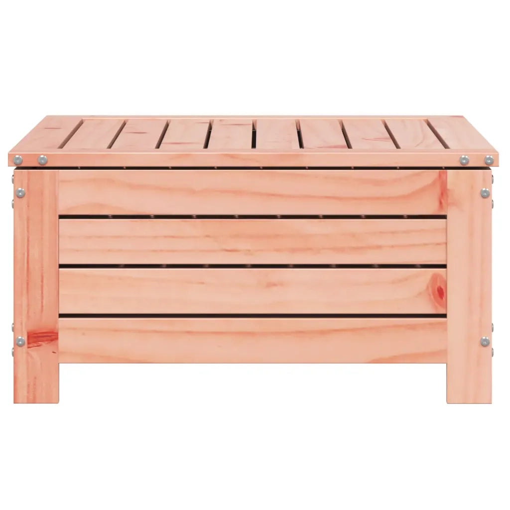 Poggiapiedi da Giardino 62x63,5x32 cm Legno Massello di Douglas 844901