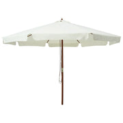 Ombrellone con palo in legno 330 cm bianco sabbia 02_0008120
