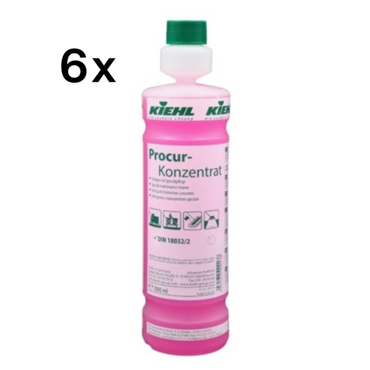 Procur Konzentrat 6 Pezzi x 1 L, Detergente Manutentore Lucidante Rapido | Kiehl