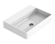 Lavabo da appoggio Solid Surface ALICANTE - bianco
