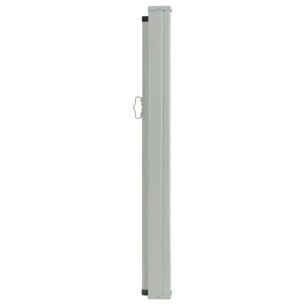 Tenda da sole laterale retrattile/schermo privacy per patio giardino terrazza balcone 170 x 300 cm grigio 02_0007314