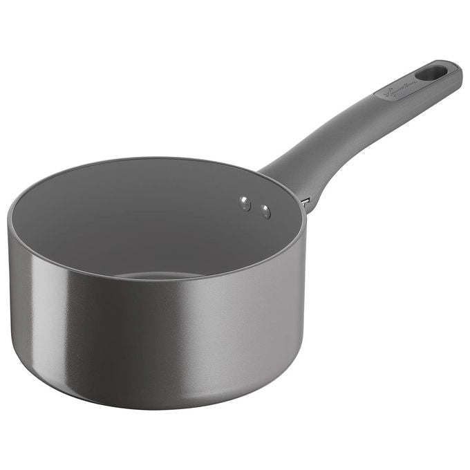 Lagostina Risorsa Padella 18 cm, Rivestimento in Ceramica Antiaderente, Scorrevolezza Ottimale, Thermo-Signal, Induzione