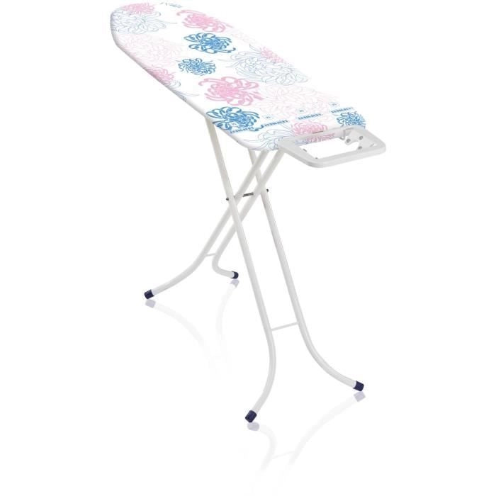 LEIFHEIT 72577 Classic M Asse da stiro Basic, asse da stiro 120x38 cm, regolabile in altezza con poggiaferro fisso