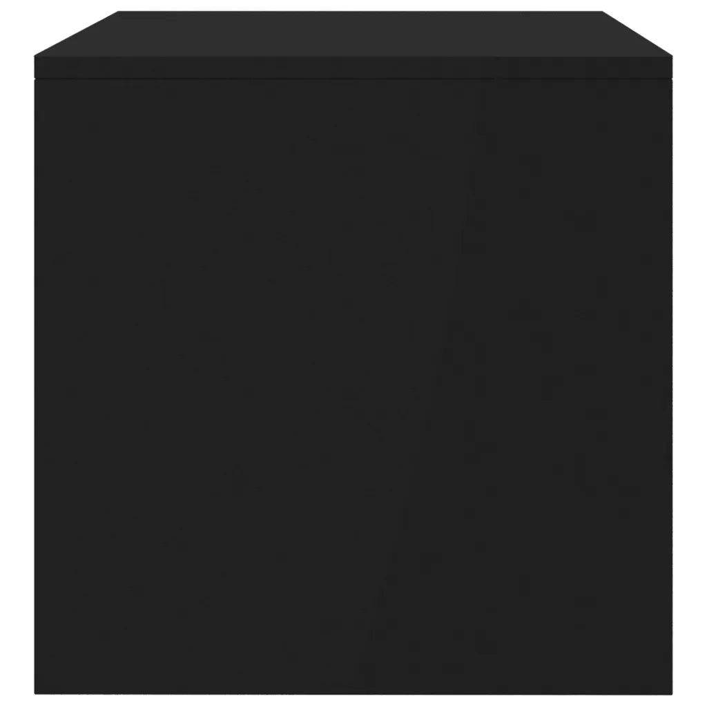 Mobile TV Nero 100x40x40 cm in Truciolato