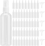 Set di flaconi spray 100 ml in plastica trasparente lavabile - 50 pezzi
