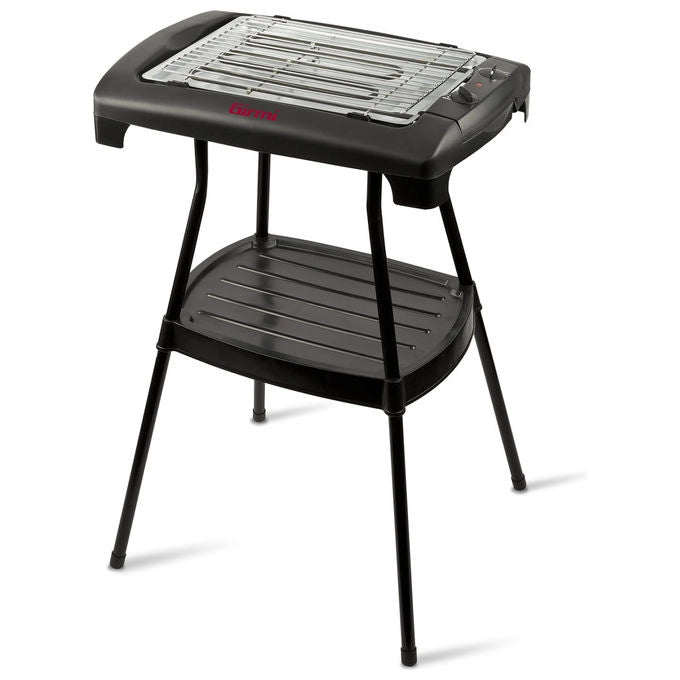 Girmi BQ22 Barbecue Elettrico con Piedistallo e Termostato Regolabile