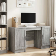 Scrivania Grigio Sonoma 142,5 x 50 x 75 cm Legno ingegnerizzato 3414645