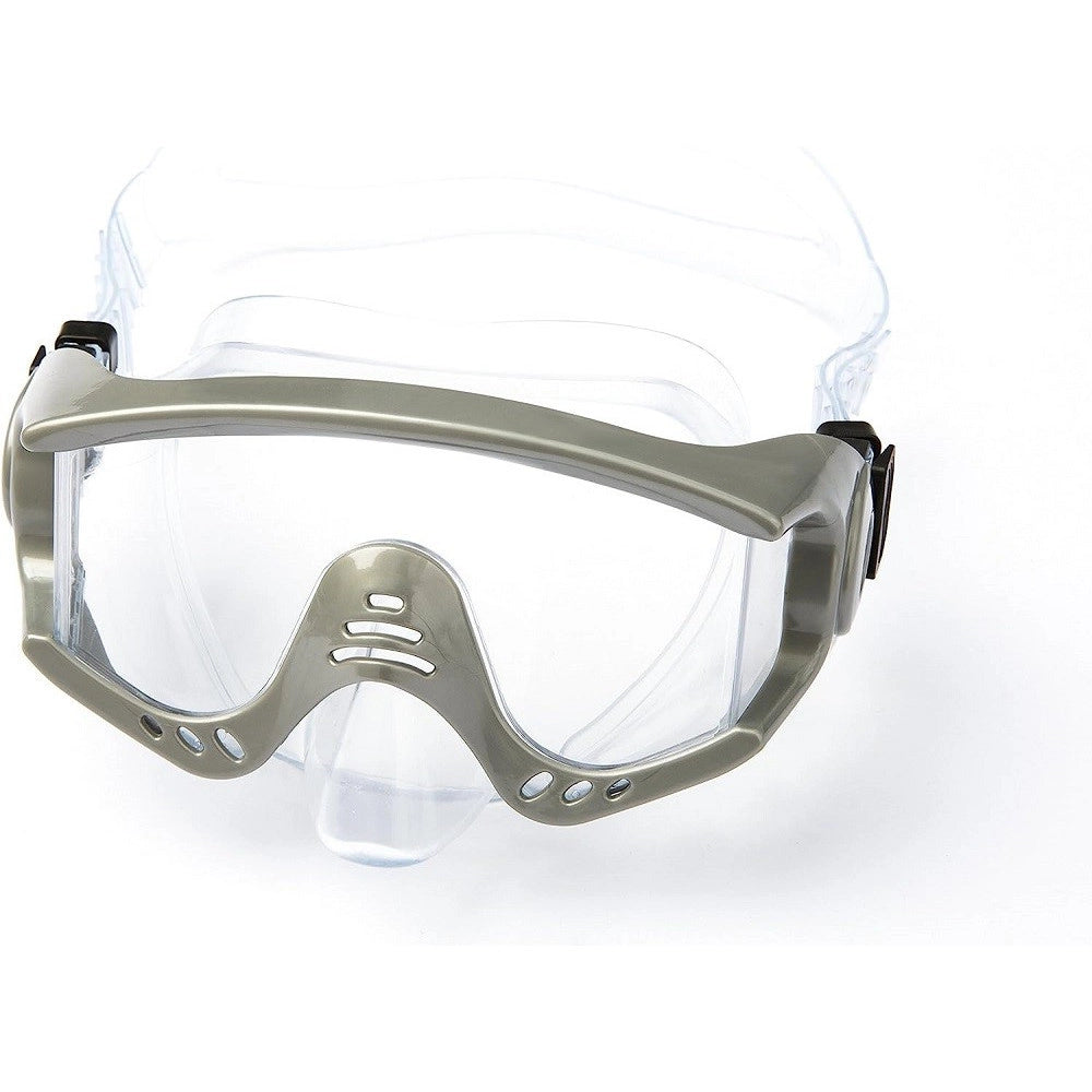 Trade Shop - Maschera Subacquea Tiger Beach 14+ Anni Da Nuoto Piscina Mare 3 Colori Ass 22044 -
