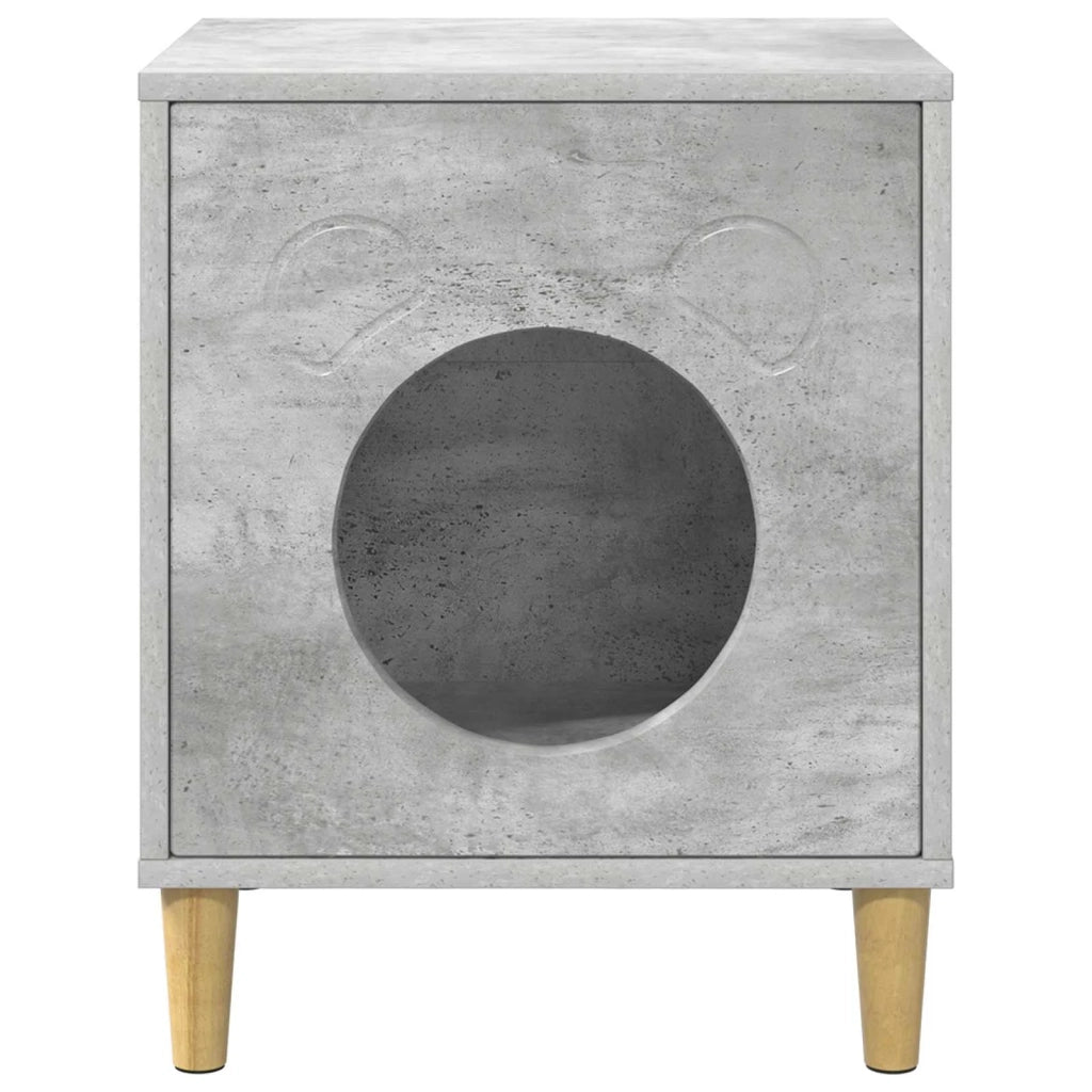Casa per Gatti Calcestruzzo 42,5 x 40 x 53 cm Legno multistrato