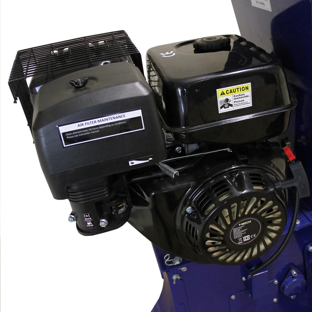Spaccalegna per Tronchi - 5t 370mm & Cippatrice per Tritura Legna - 15HP