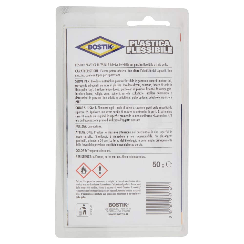 Colla Plastica Flessibile 50 Gr Bostik