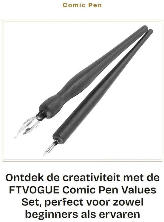 Set di Ombrelli per Pennarelli - 2 Ombrelli Neri - 5 Fili - 1 Gomito - Per Disegno Comico - Qualità Elevata - Pennarelli a Incisione