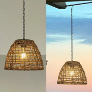 Lampada da Terra per Esterno con Energia Solare per Giardino e Balcone con Tessuto di Alga Marina