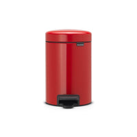 Brabantia 112140 bidone per la spazzatura 3 L Rotondo Rosso