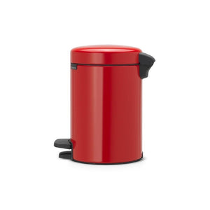 Brabantia 112140 bidone per la spazzatura 3 L Rotondo Rosso