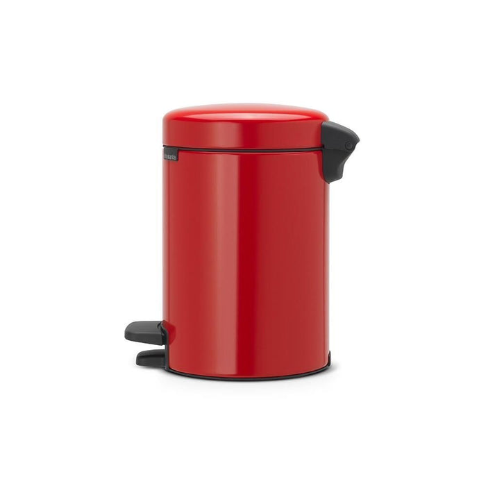 Brabantia 112140 bidone per la spazzatura 3 L Rotondo Rosso