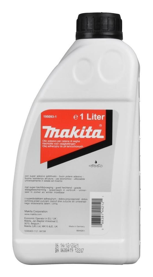 Makita 195093-1 lubifricante per barra e catena 1 L