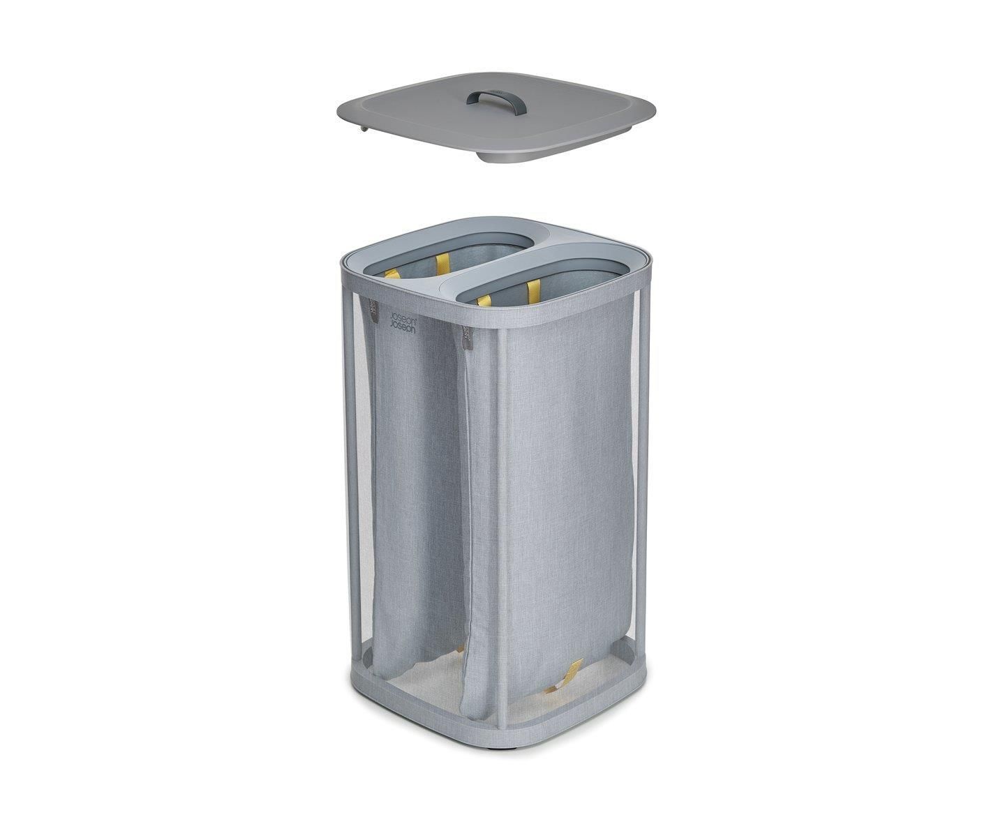 Joseph Joseph 50001 porta biancheria 60 L Rettangolare Cotone, Poliestere Grigio