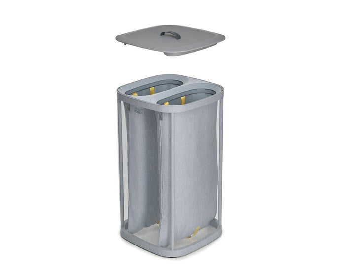Joseph Joseph 50001 porta biancheria 60 L Rettangolare Cotone, Poliestere Grigio