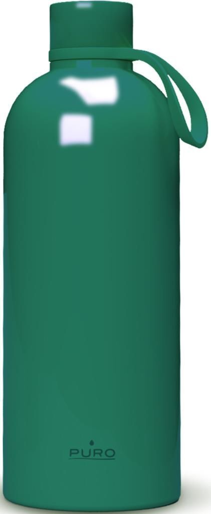 PURO PUWB500DW3DKGRN borraccia Uso quotidiano 500 ml Stainless steel Verde